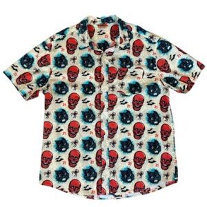 Creepy Co. Beistle Simply Spooky Button-Up Shirt - Retro
